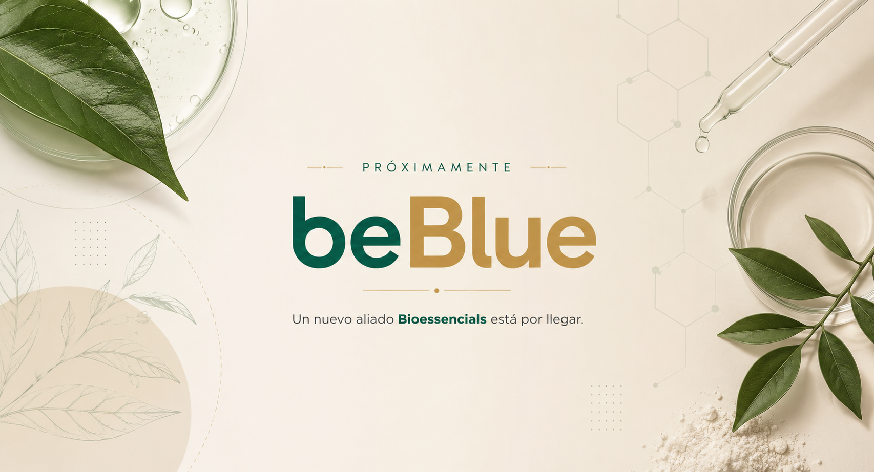 Próximamente beBlue — Bioessencials